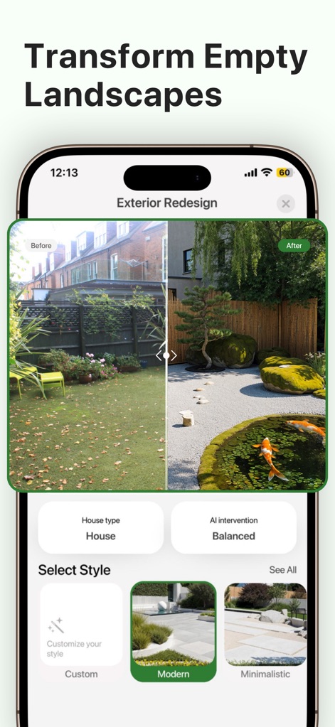 AI Garden & Landscape Design - Graphics & Design App | MWM