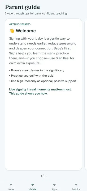 Baby's First Signs screenshot 4 of 5