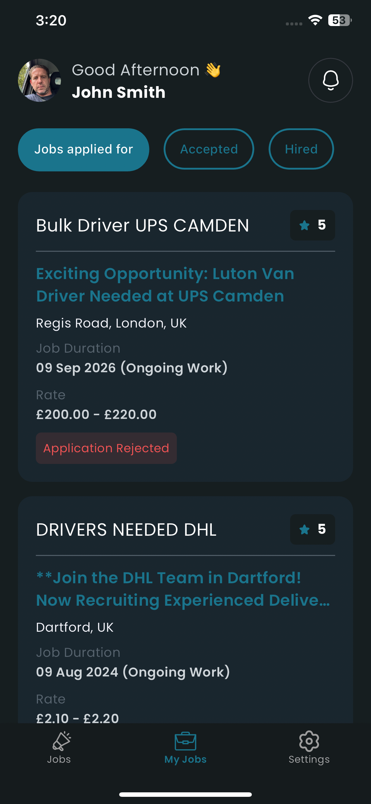 Courier Recruit Driver screenshot 4