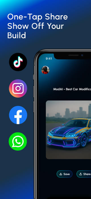 Modly: AI Car Design & Tuning Screenshot 5 of 5