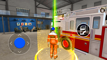 Fire Truck Rescue Sim Games Screenshot