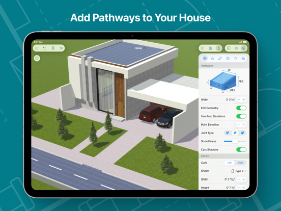 Live Home 3D Pro: House Design iPad app afbeelding 9