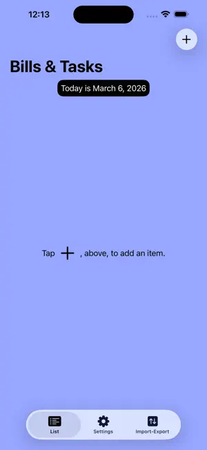 Bill & Task Manager screenshot 4