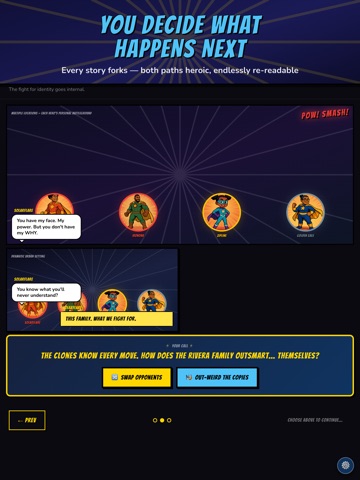 Kin Saga: Comic Maker iPad screenshot