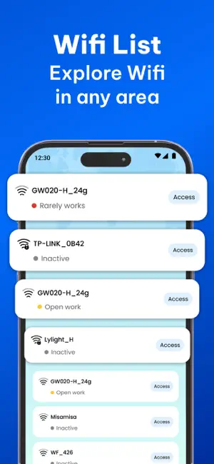 WiFinder: Wifi Location Map iPhone screenshot 5