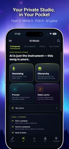 AURORA: Offline Music Player Screenshot 1 of 10