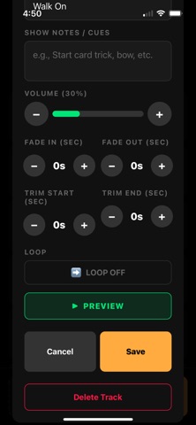 Go Show Audio screenshot