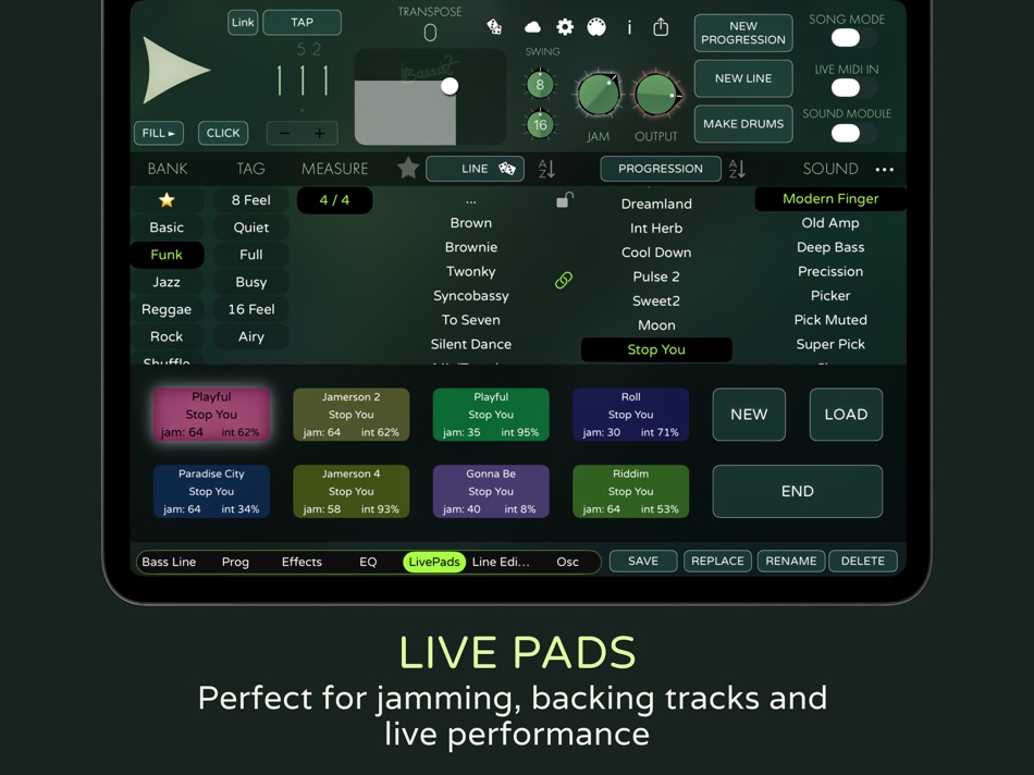 #4. iBassist – Virtual Bass Player (iOS) Od: Lumbeat