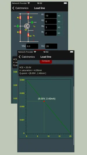 Electronics Circuit Calc Pro screenshot 3