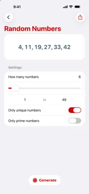 Generаtor screenshot 2