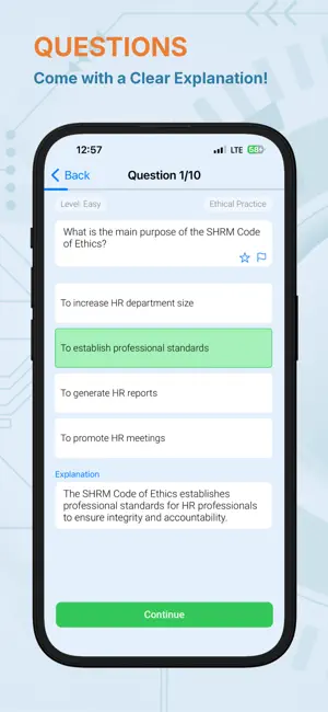 SHRM Practice Test screenshot 3