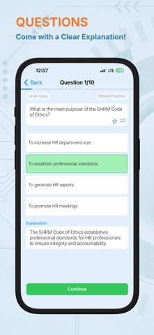 SHRM Practice Test Screenshot 3 of 6