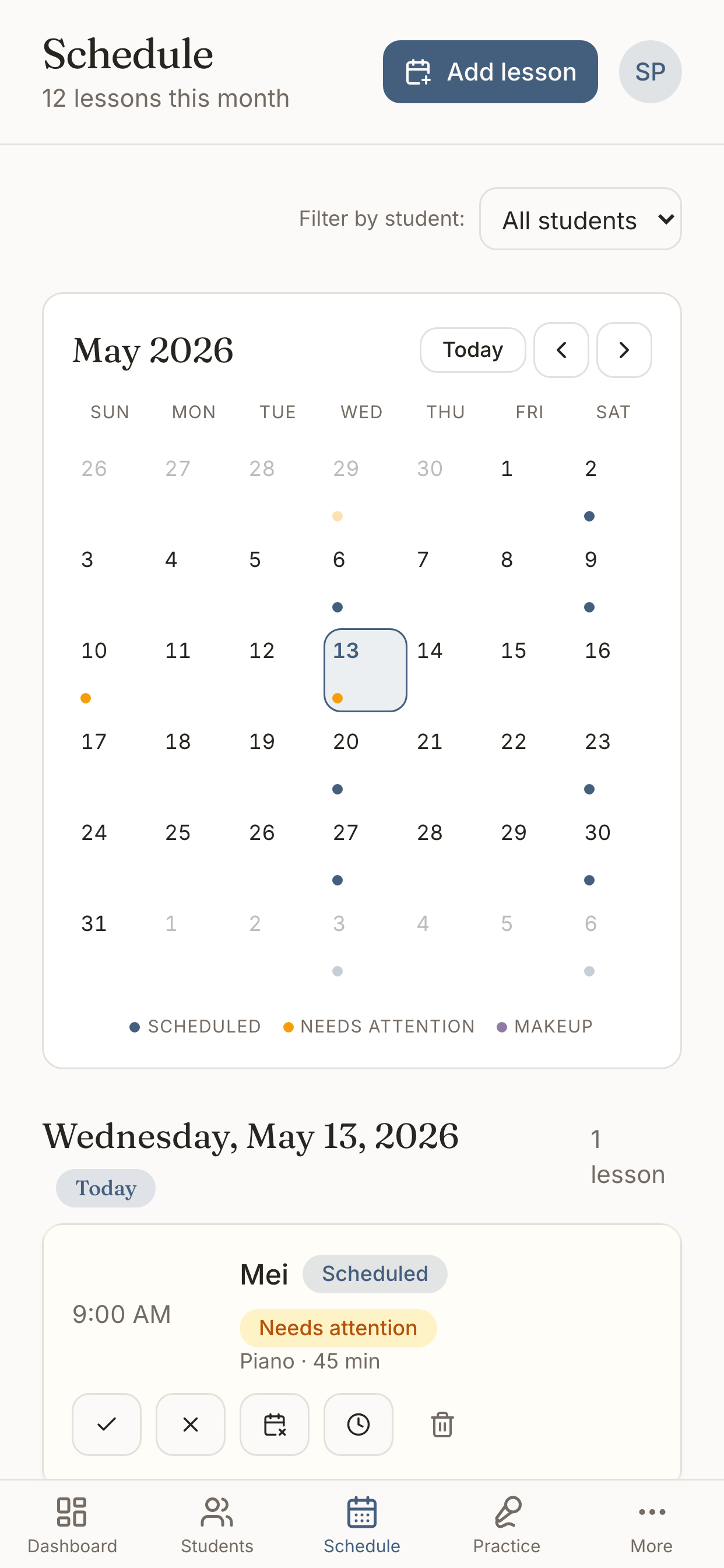Note & Key - Studio Management screenshot 6
