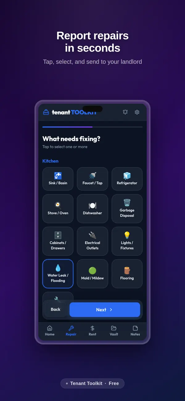 Screenshot #2 pour Tenant Toolkit
