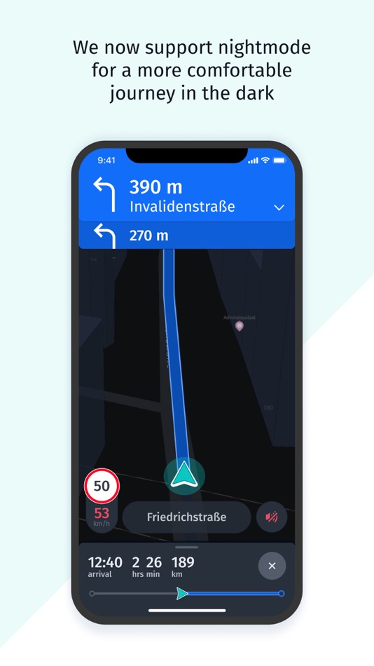 #8. HERE WeGo Maps & Navigation (iOS) Tekijänä: HERE Europe B.V.