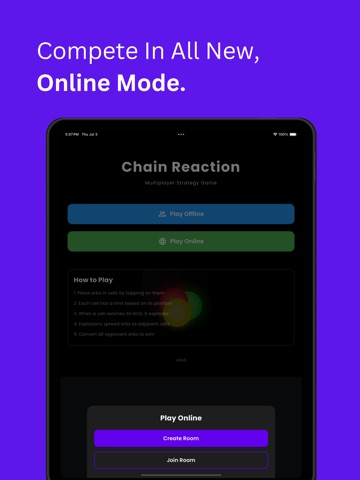 Chain Reaction(Online) iPad screenshot