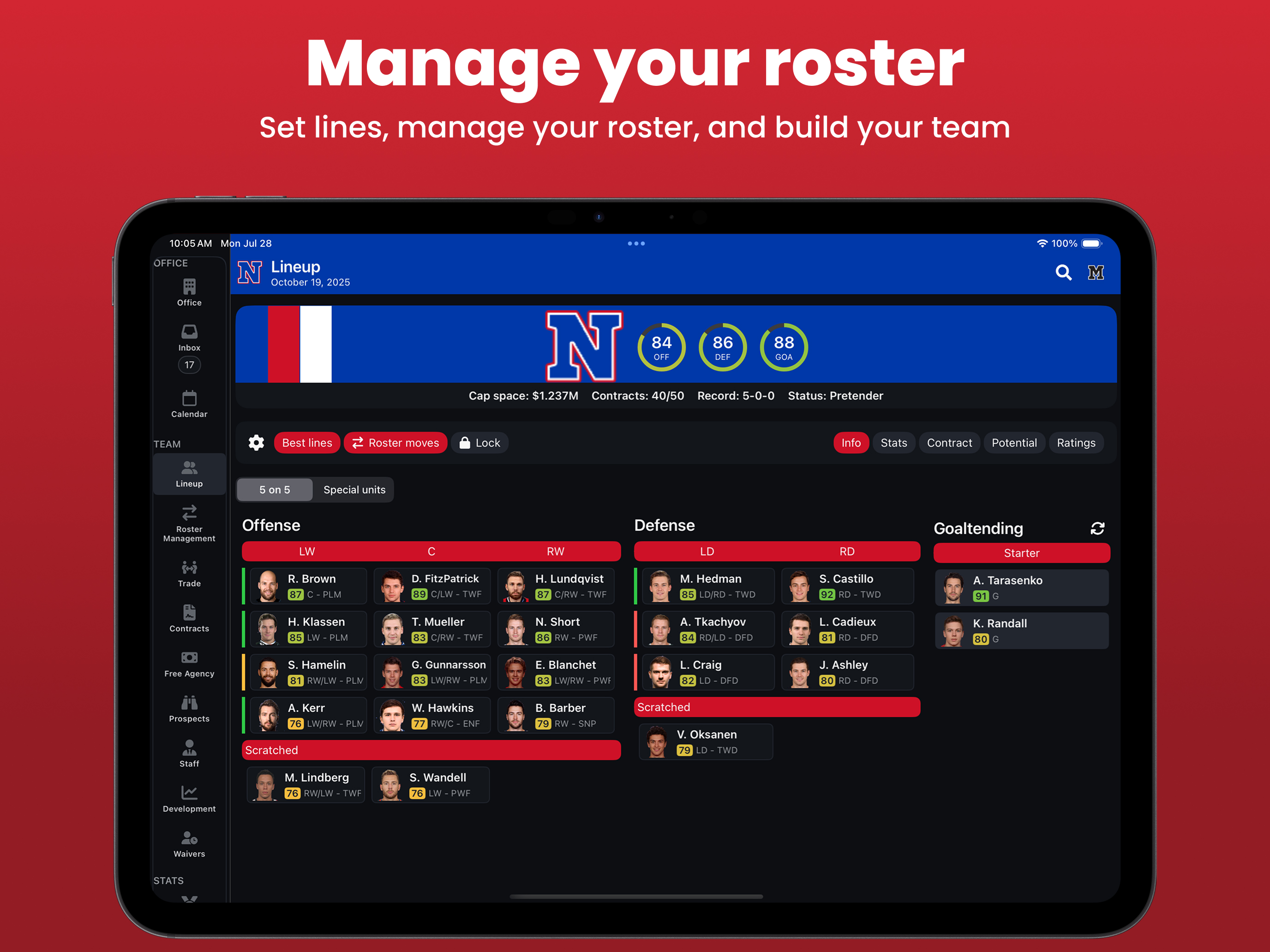 Hockey Legacy Manager 26 screenshot 9