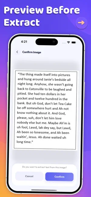 Easy Copy Text On Screen screenshot 2