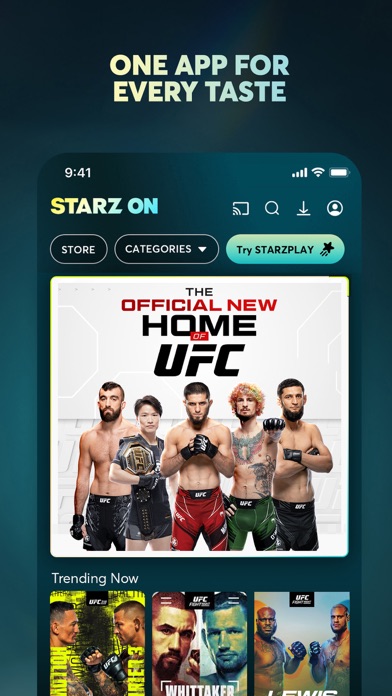 STARZ ON Screenshot
