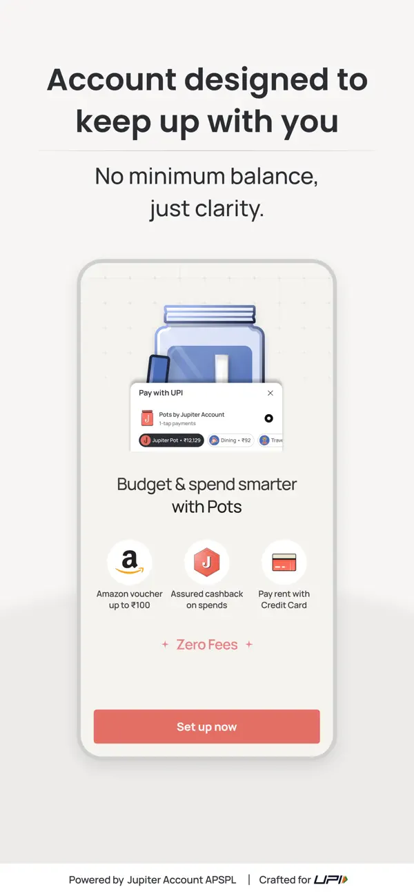 Screenshot #3 pour Jupiter: Cards, UPI, Banking