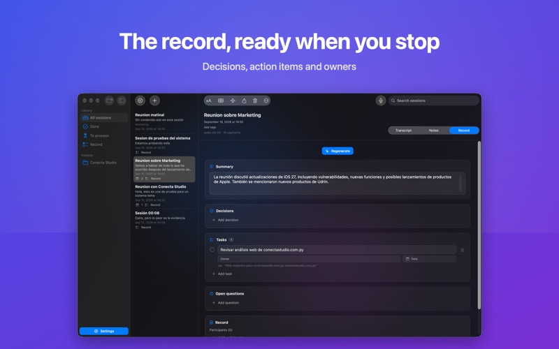 Acta Studio screenshot 4
