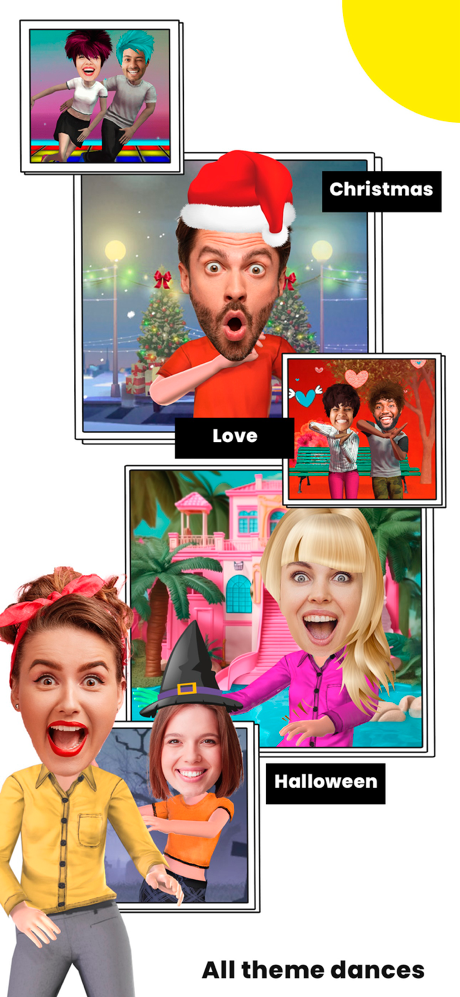 用臉部舞蹈製作視頻 screenshot 2