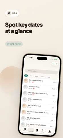 Coin Catalog Tracker - Mint Screenshot 2 of 5