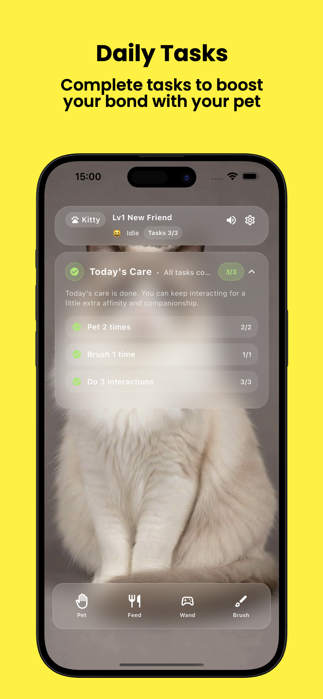Petnori: Virtual Pet Companion screenshot 4