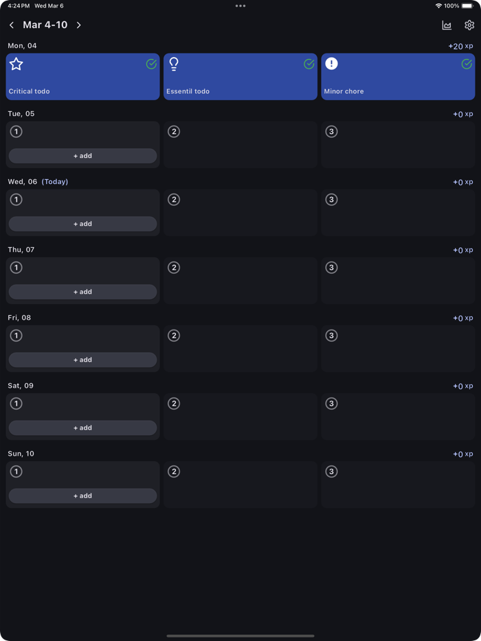 Win Todo ADHD to-do list