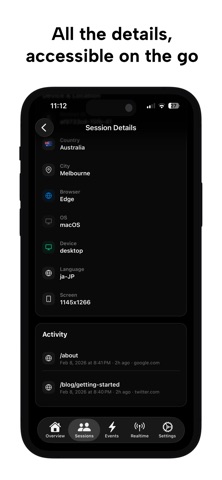 Umami: Website Analytics screenshot