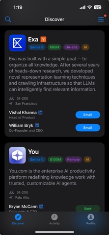 StartupScout Screenshot 1 of 3