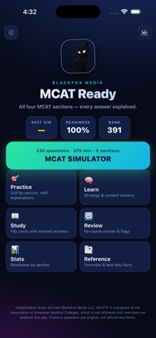 MCAT Ready iPhone screenshot