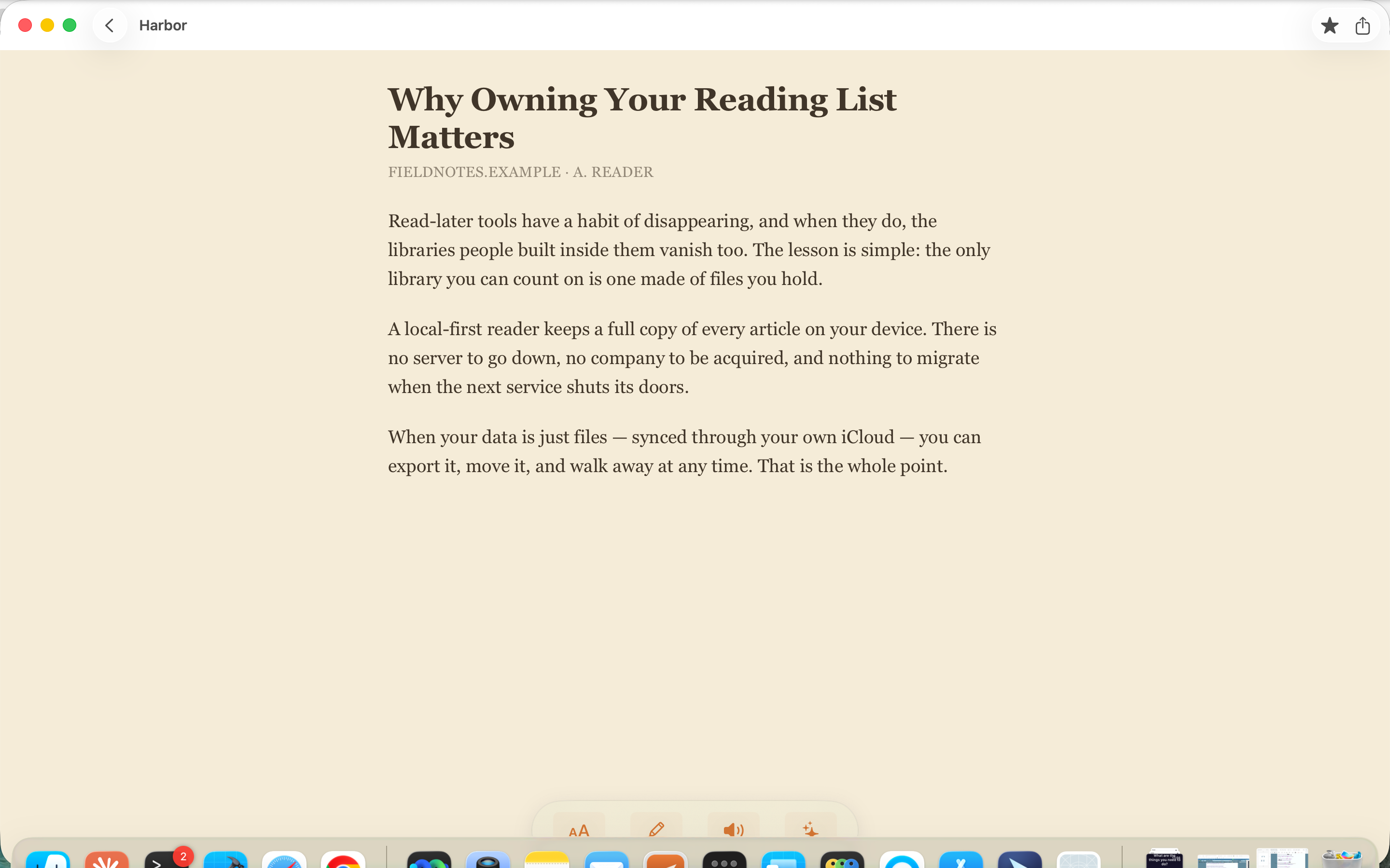 Harbor: Read Later, Yours screenshot 14