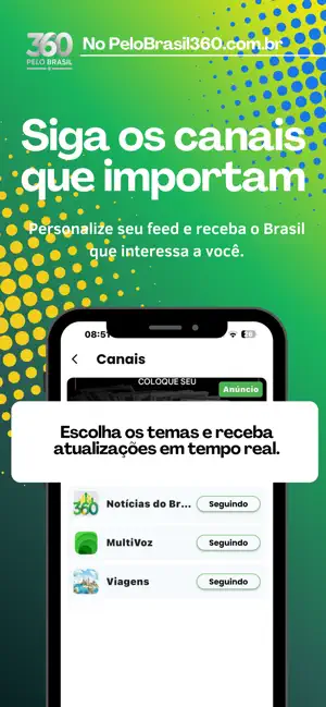PeloBrasil360 screenshot 3
