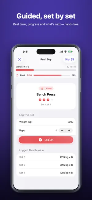 Reps+: Workout & Strength Log screenshot 4