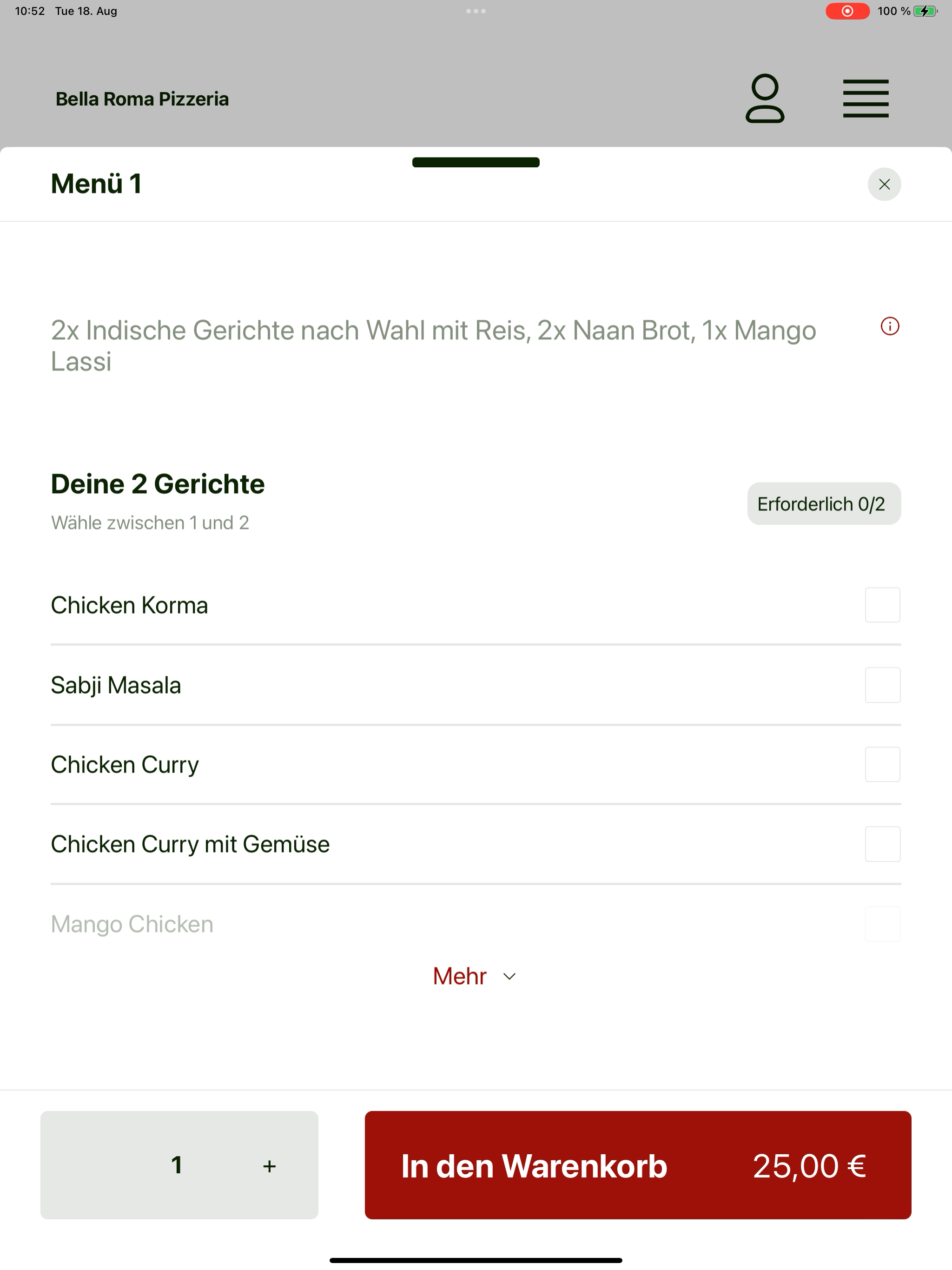 Bella Roma Pizzeria screenshot 16