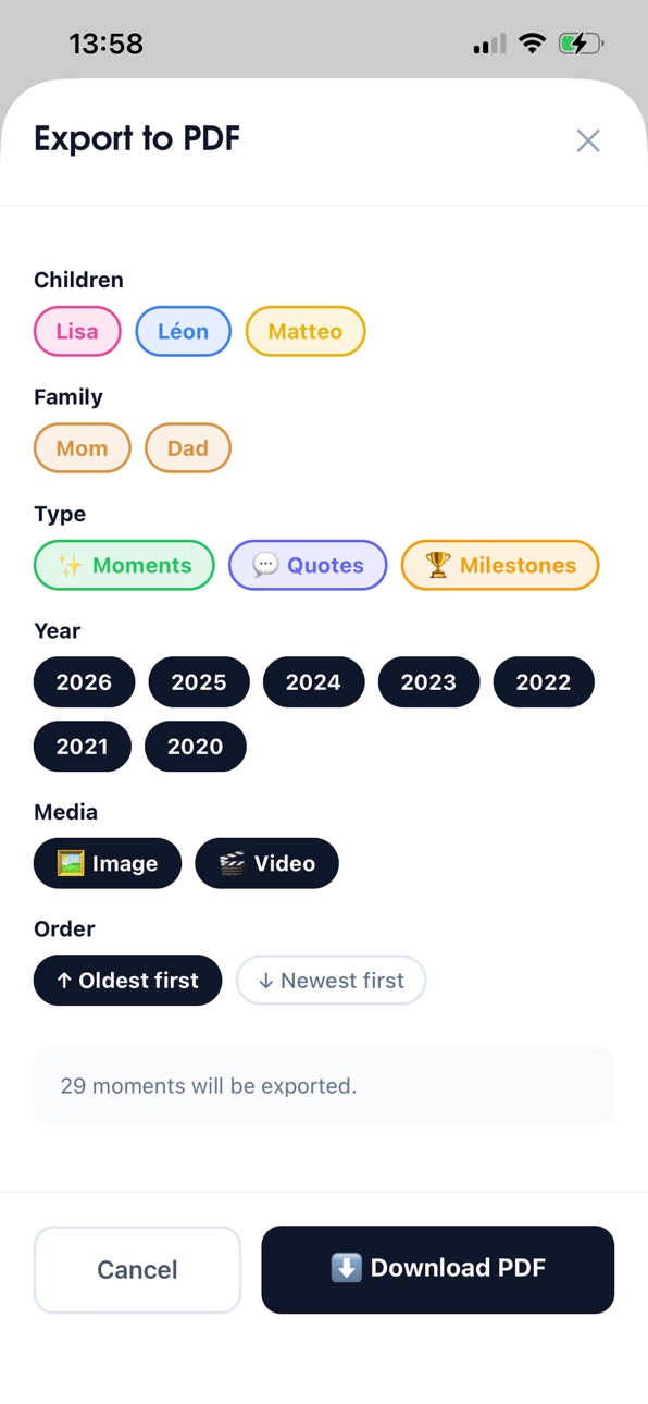 iPhone screenshot