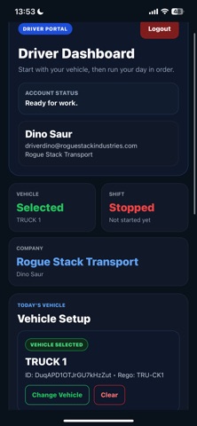 TransAAS - Driver App screenshot
