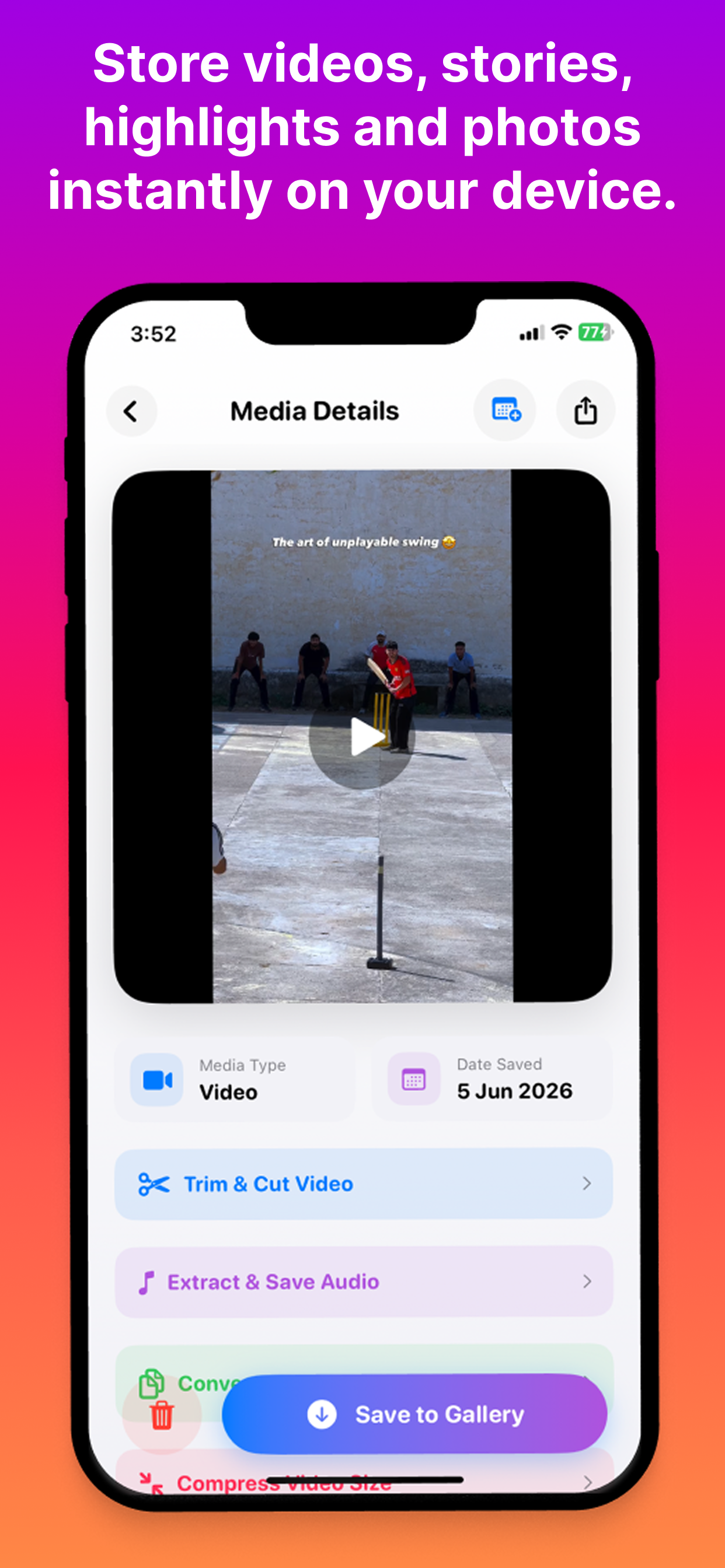 InSaver - Video Saver screenshot 2