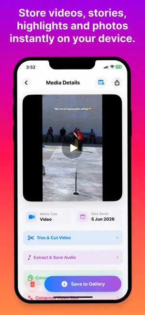 InSaver - Video Saver screenshot 2