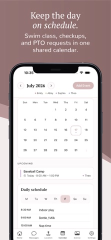 Nanny Nexus: Daily Care Log iPhone screenshot