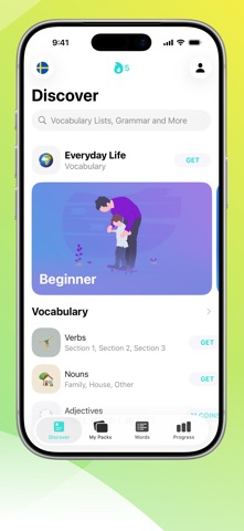 Lär dig svenska med LENGO iPhone screenshot 5