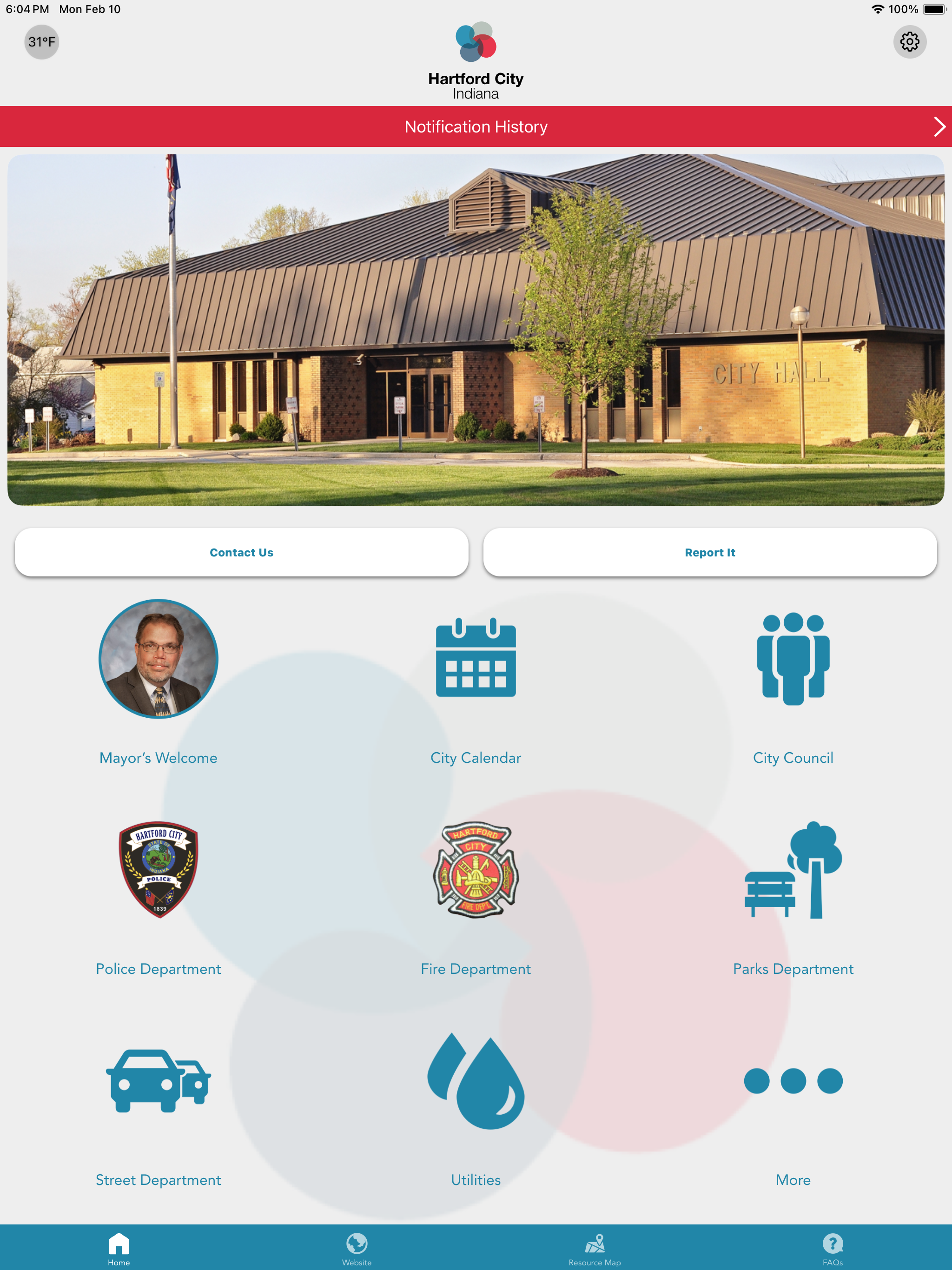 City of Hartford City IN