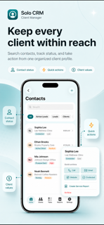 Solo CRM: Client Manager screenshot 5