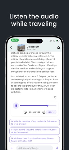 TourismGo: AI Tour Guide screenshot