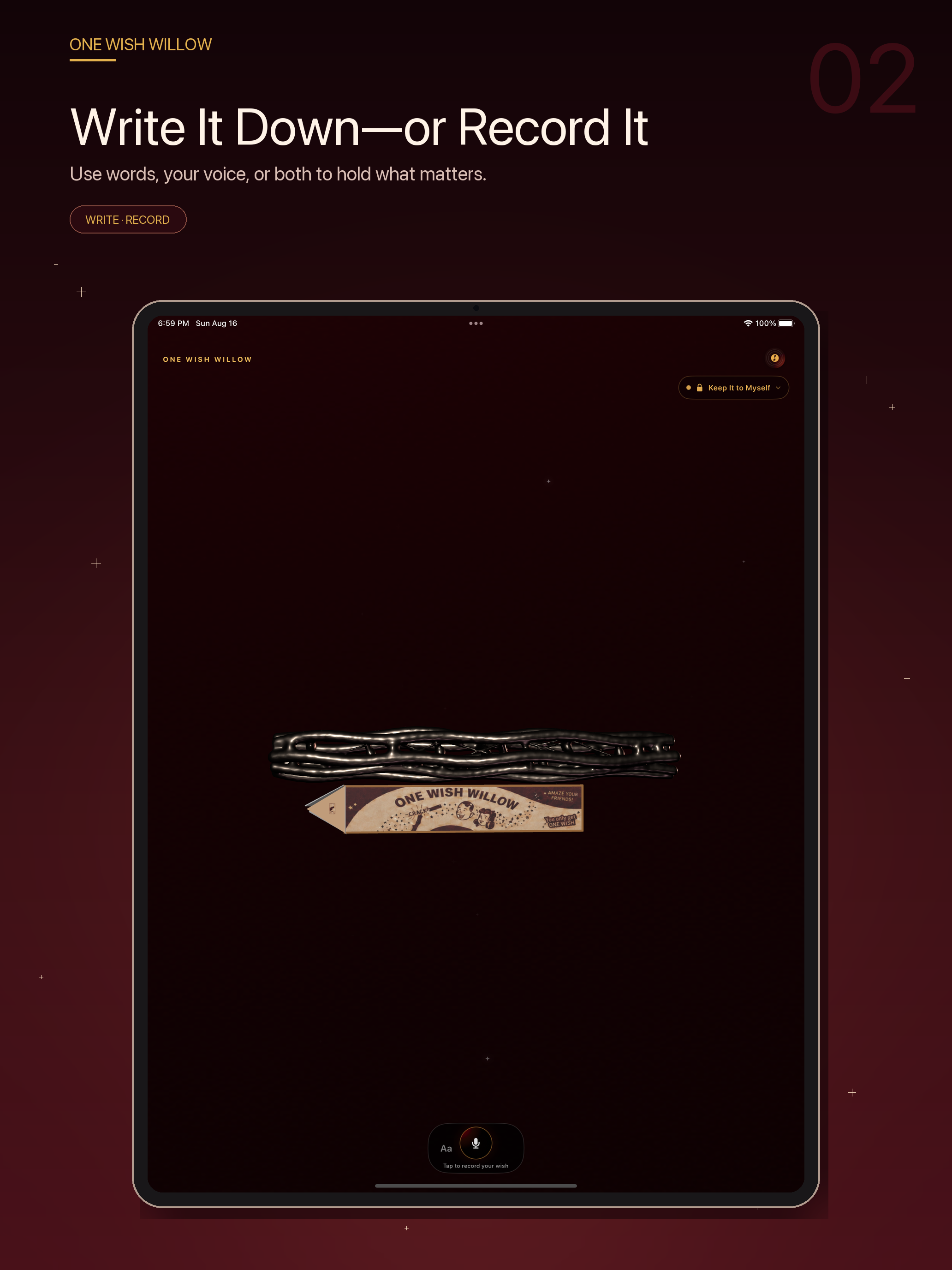 One Wish Willow: A Ritual screenshot 13