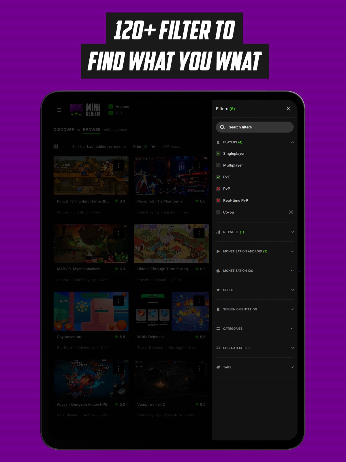 MiniReview - Game Reviews ipad screenshot 4
