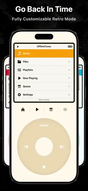 MP3 Music Player: OfflineTunes iPhone screenshot 1