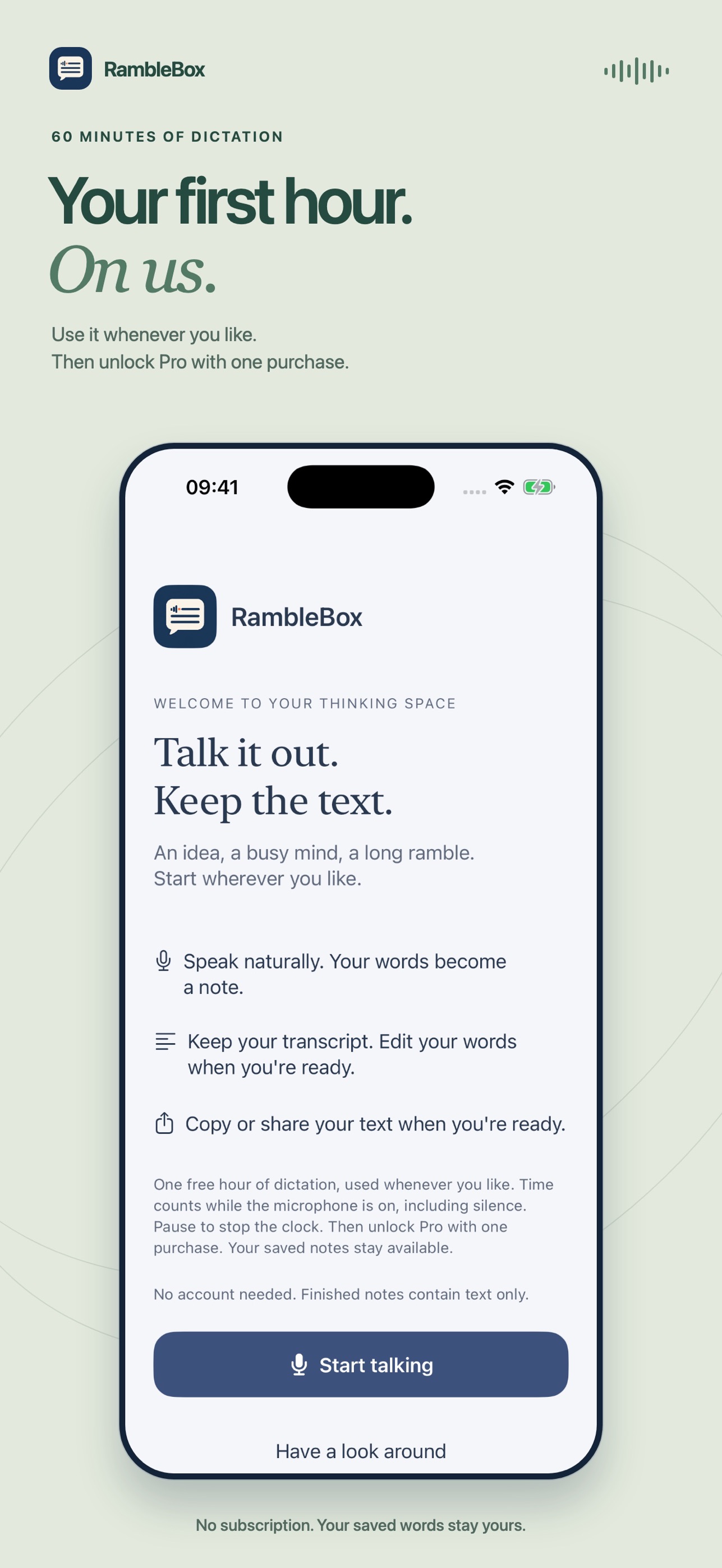 Screenshot 9 of RambleBox: Voice to Text