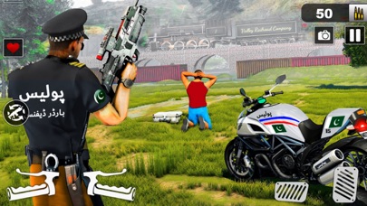 Police Moto Bike Chase Crime Screenshot